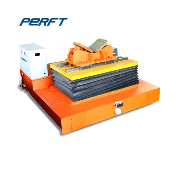 coil handling transfer car with wheel locks 90t